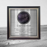 Сертификат на звезду на металле в рамке №24 (31 см) Фото № 1